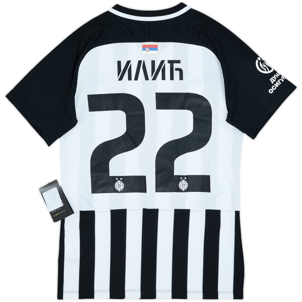 2018-19 Partizan Belgrade Home Shirt Ilic #22 (S)