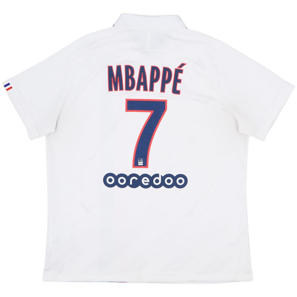 2019-20 Paris Saint-Germain Authentic Third Shirt Mbappe #7 - 5/10 - (XL)