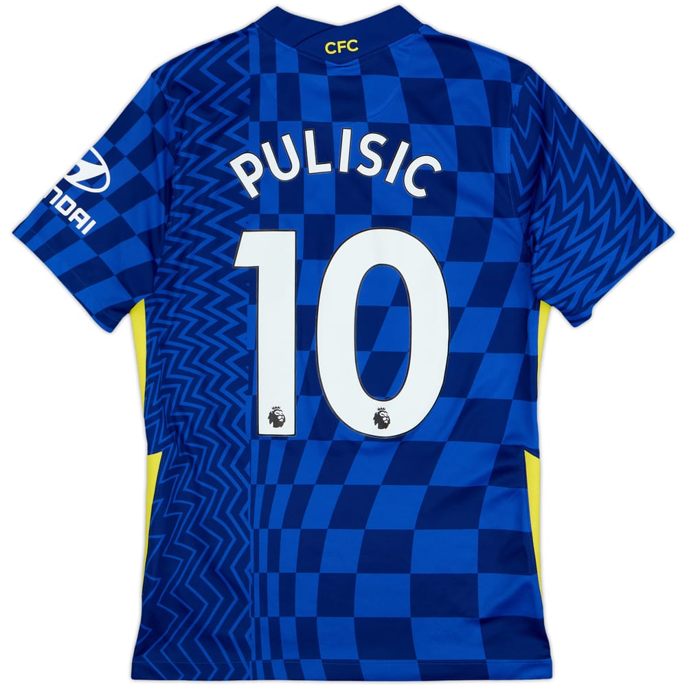 2021-22 Chelsea Home Shirt Pulisic #10 - 10/10 - (S)