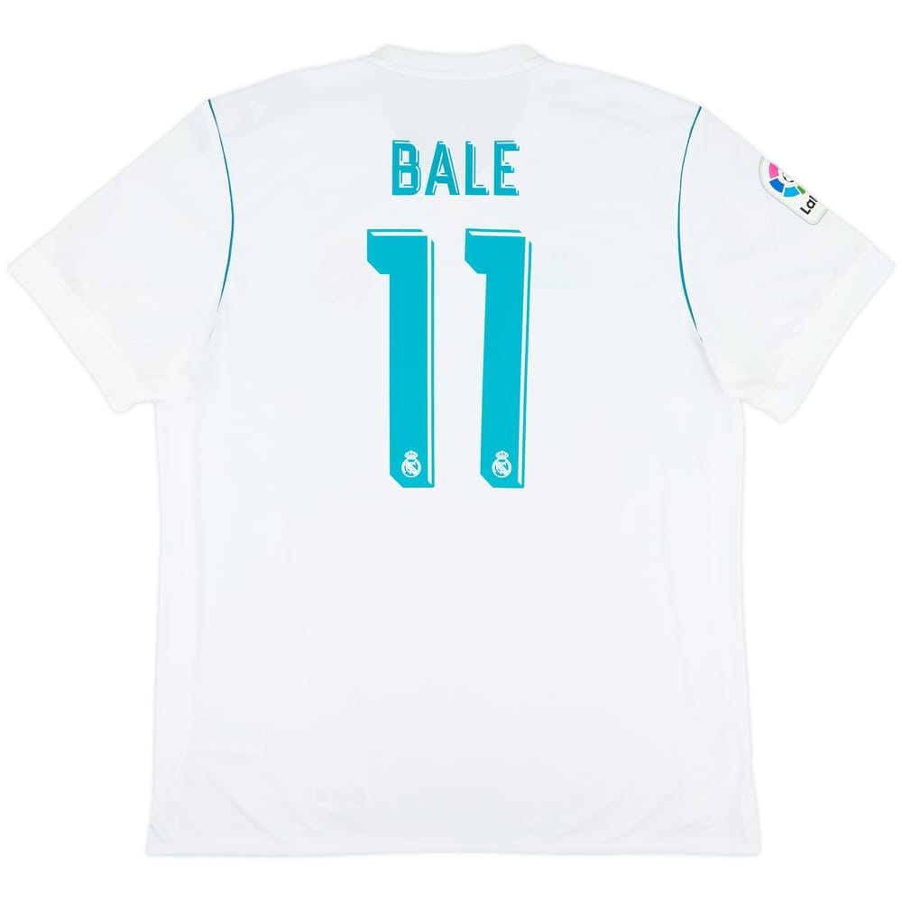 2017-18 Real Madrid Home Shirt Bale #11 (XL)