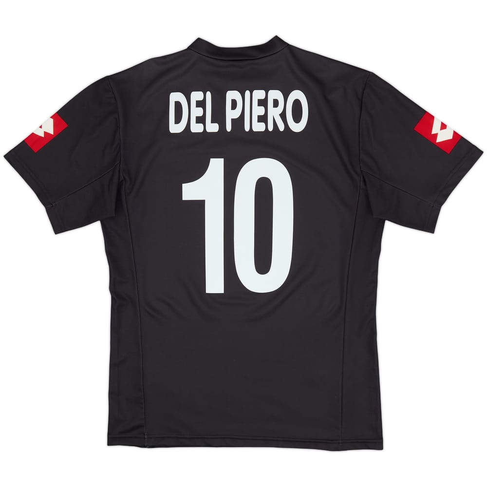 2001-02 Juventus CL Home Shirt Del Piero #10 - 8/10 - (L)