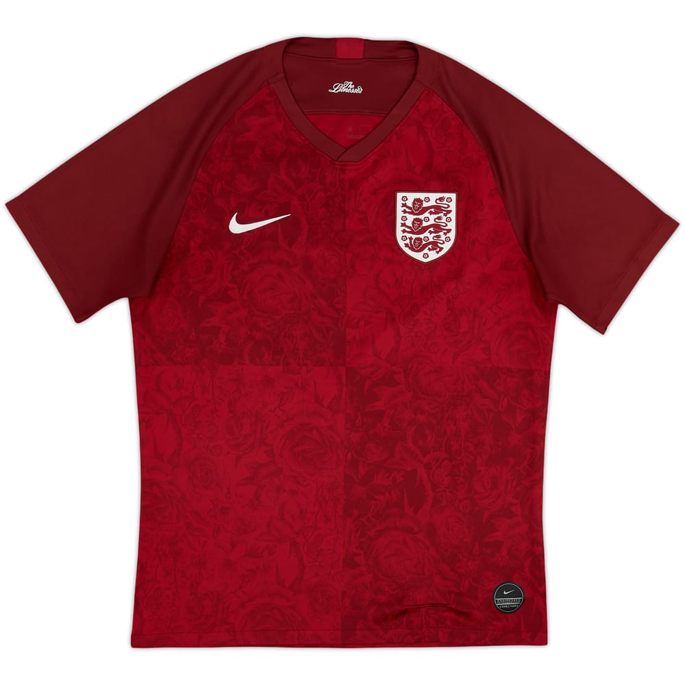 2019 England Lionesses Away Shirt - 8/10 - (Men's M)