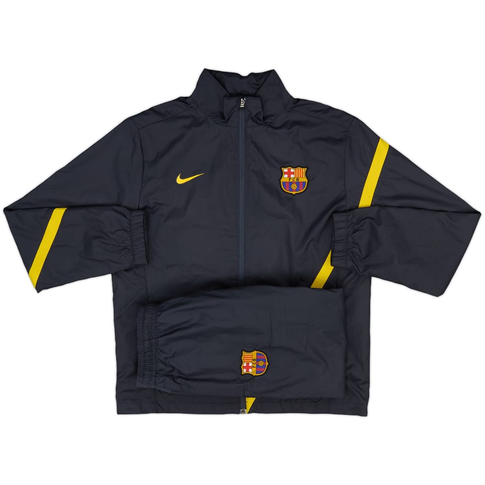 2011-12 Barcelona Nike Tracksuit - 8/10 - (M.Boys)
