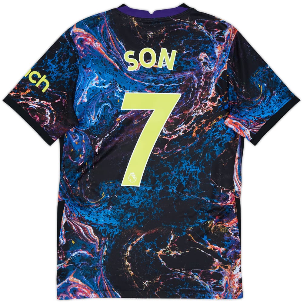 2021-22 Tottenham Away Shirt Son #7 - 10/10 - (S)