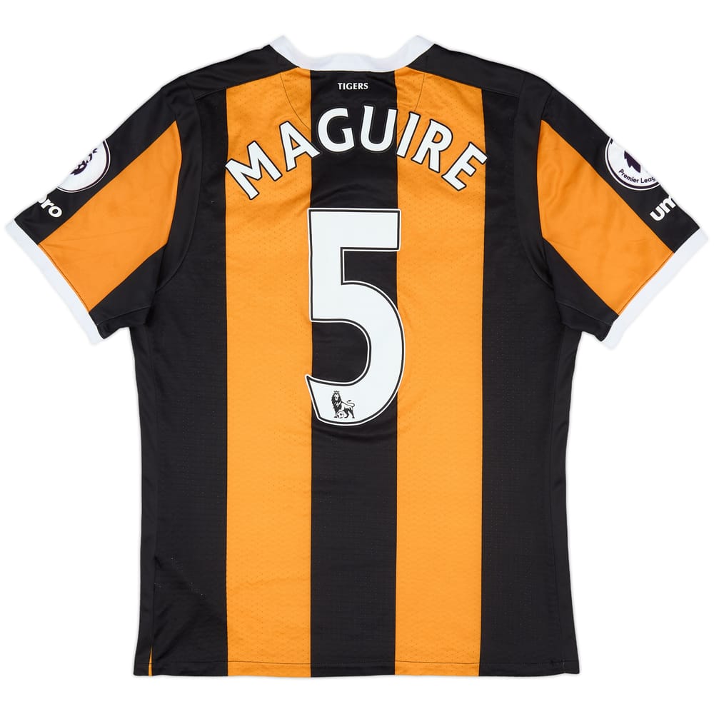2016-17 Hull City Home Shirt Maguire #5 - 7/10 - (L)