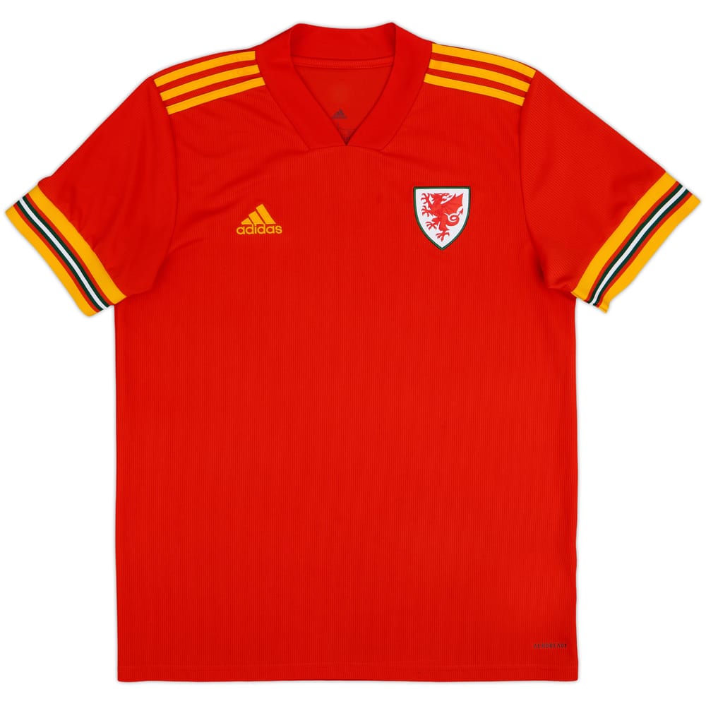 2020-21 Wales Home Shirt - 9/10 - (L)
