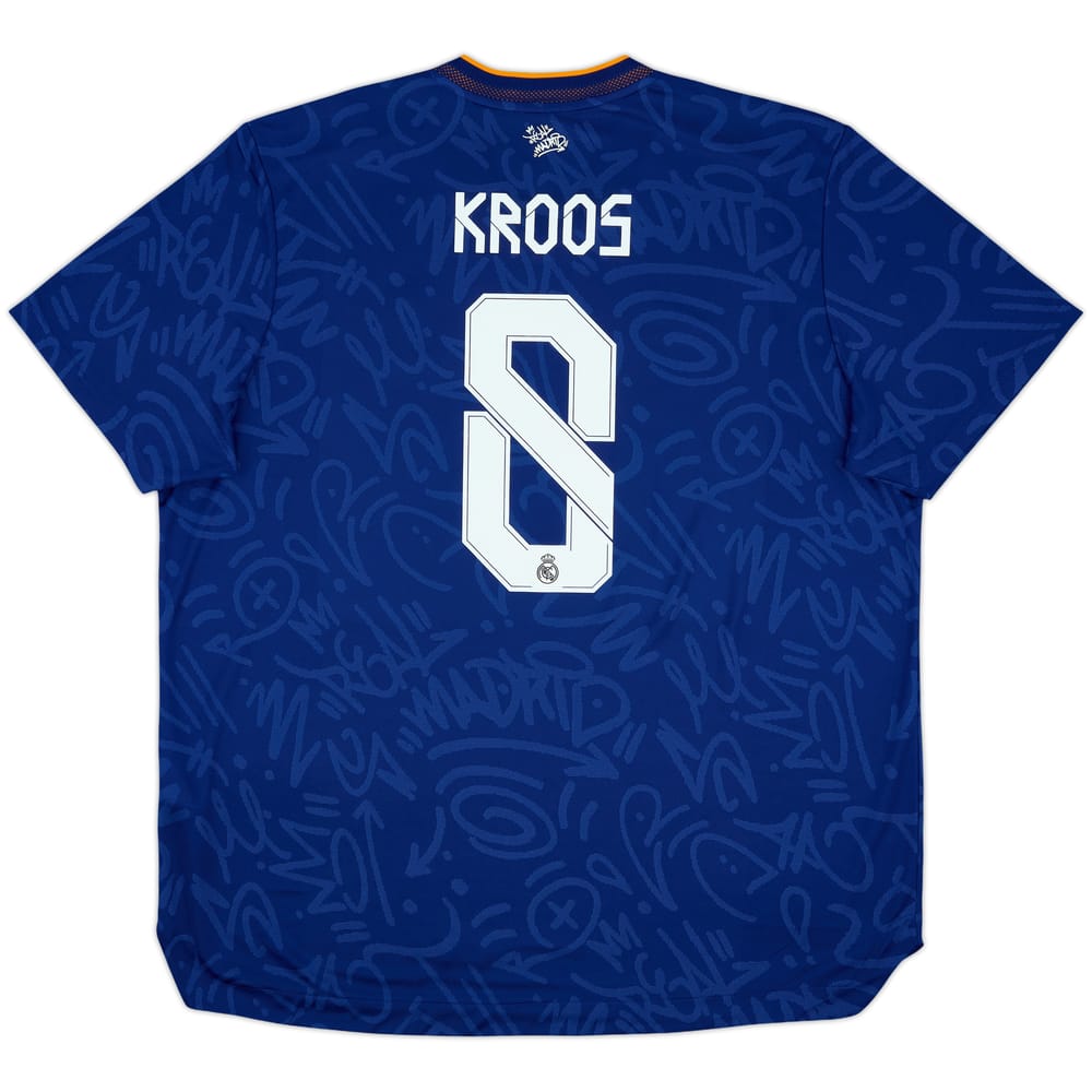 2021-22 Real Madrid Authentic Away Shirt Kroos #8 - 8/10 - (XXL)