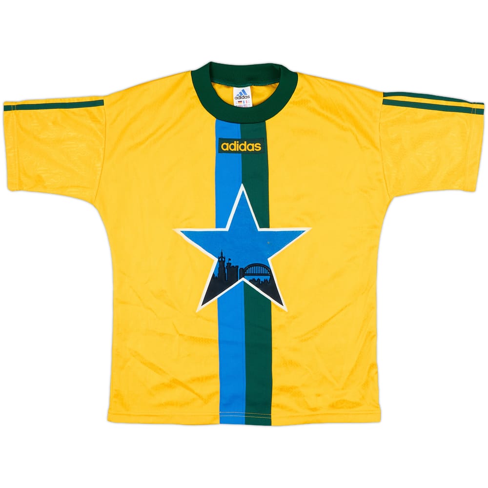 1995-96 Newcastle adidas Training Shirt - 6/10 - (Y)