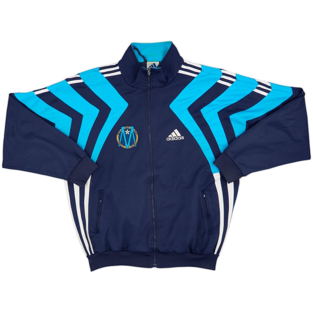 1998-99 Olympique Marseille adidas Track Jacket - 6/10 - (L)