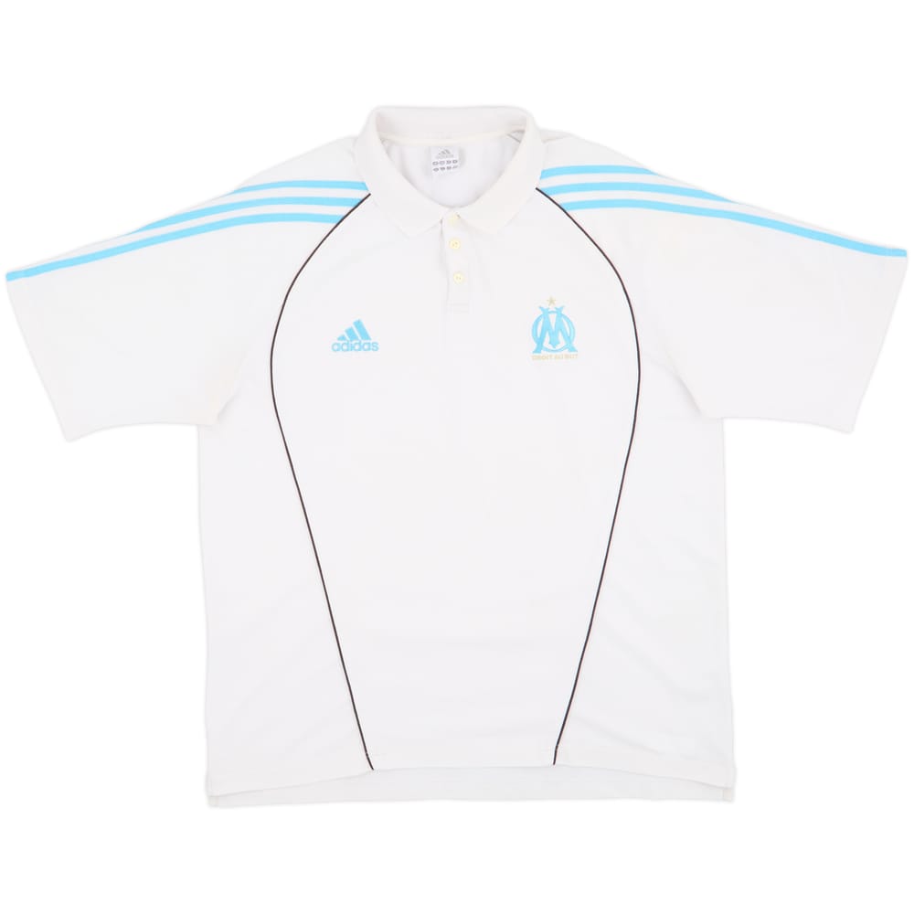 2005-06 Olympique Marseille adidas Polo Shirt - 6/10 - (XXL)