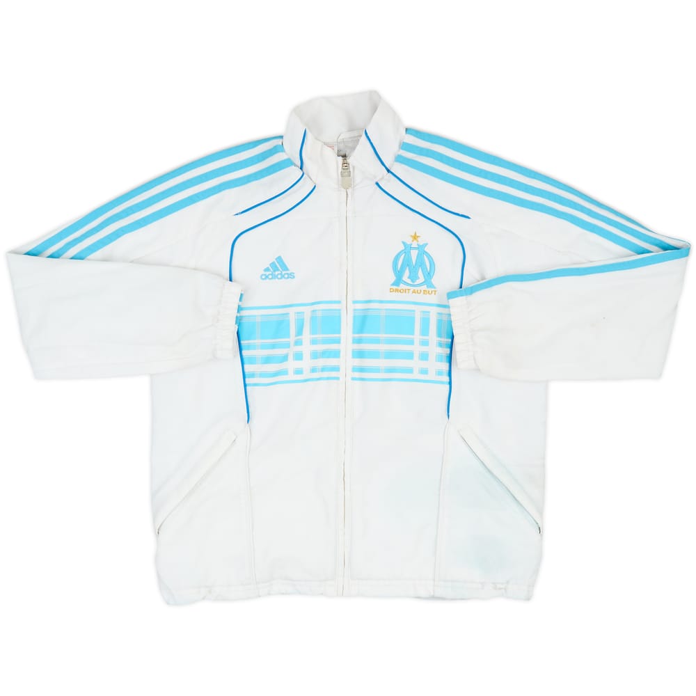 2010-11 Olympique Marseille adidas Track Jacket - 5/10 - (M.Boys)