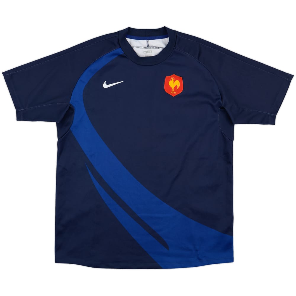 2007-08 France Rugby Home Shirt - 5/10 - (L)