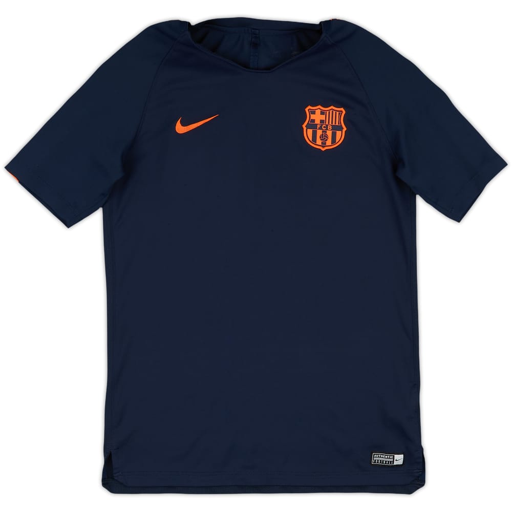 2018-19 Barcelona Nike Training Shirt - 8/10 - (XL.Boys)