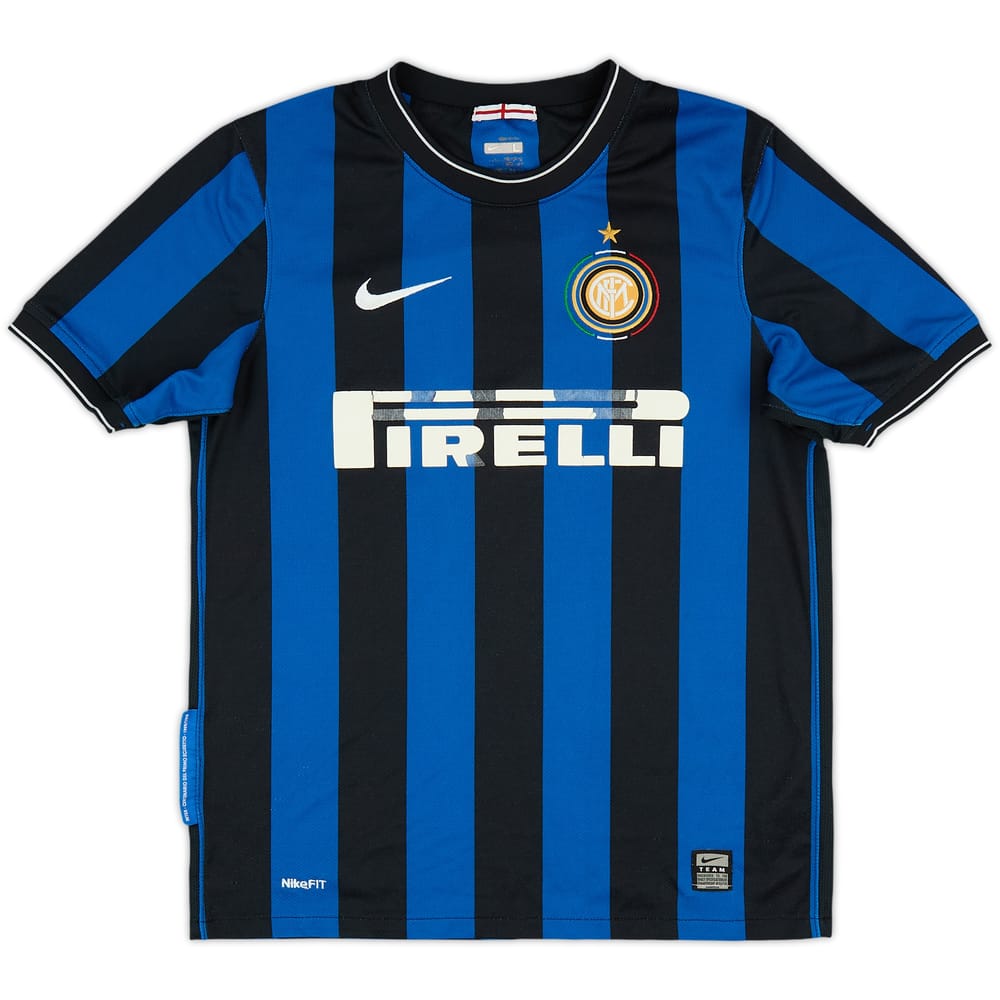 2009-10 Inter Milan Home Shirt - 5/10 - (L.Boys)