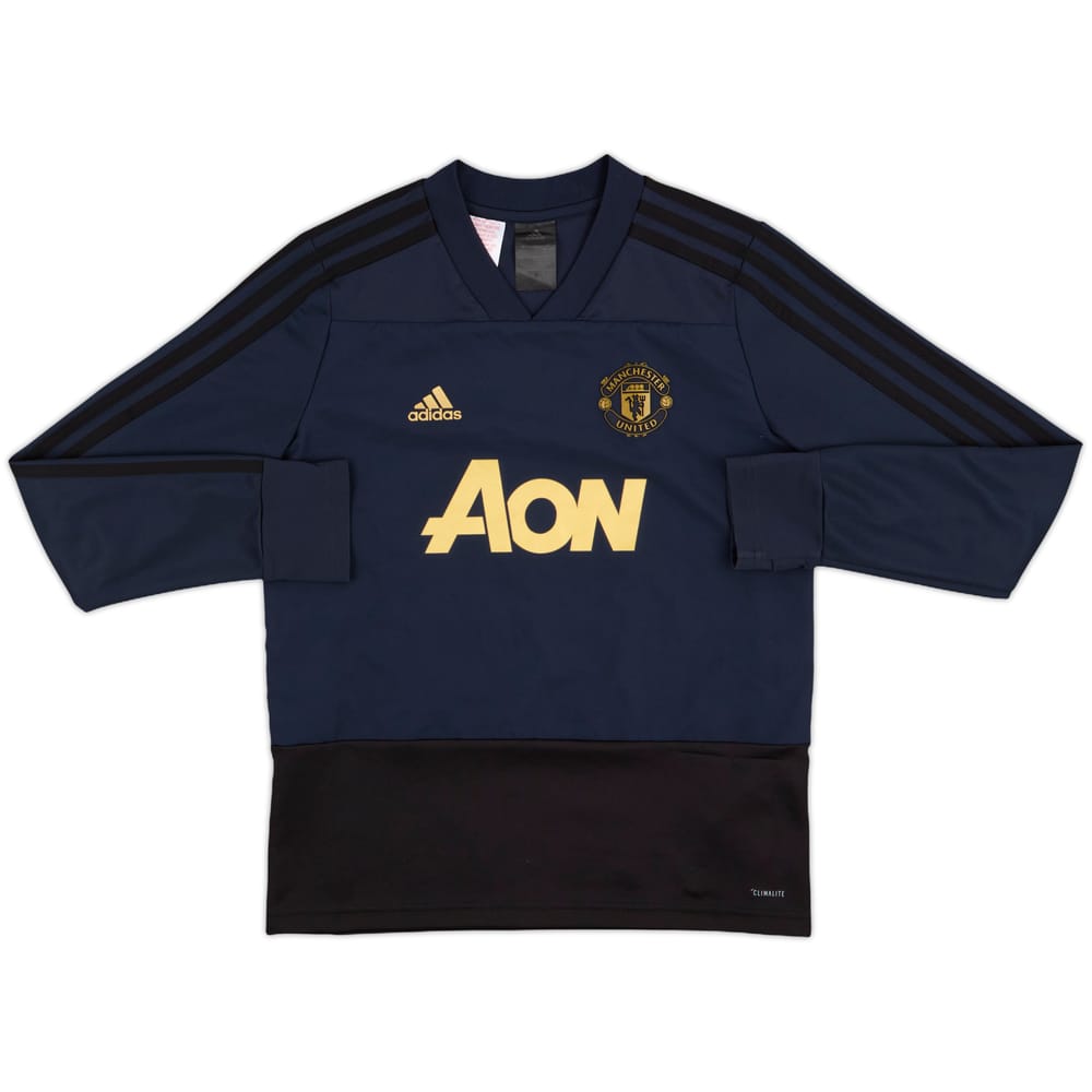 2018-19 Manchester United adidas Training Top - 8/10 - (M.Boys)