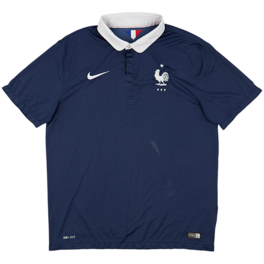 2014-15 France Home Shirt - 5/10 - (L)