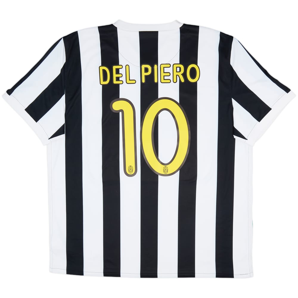 2009-10 Juventus Home Shirt Del Piero #10 - 7/10 - (XXL)