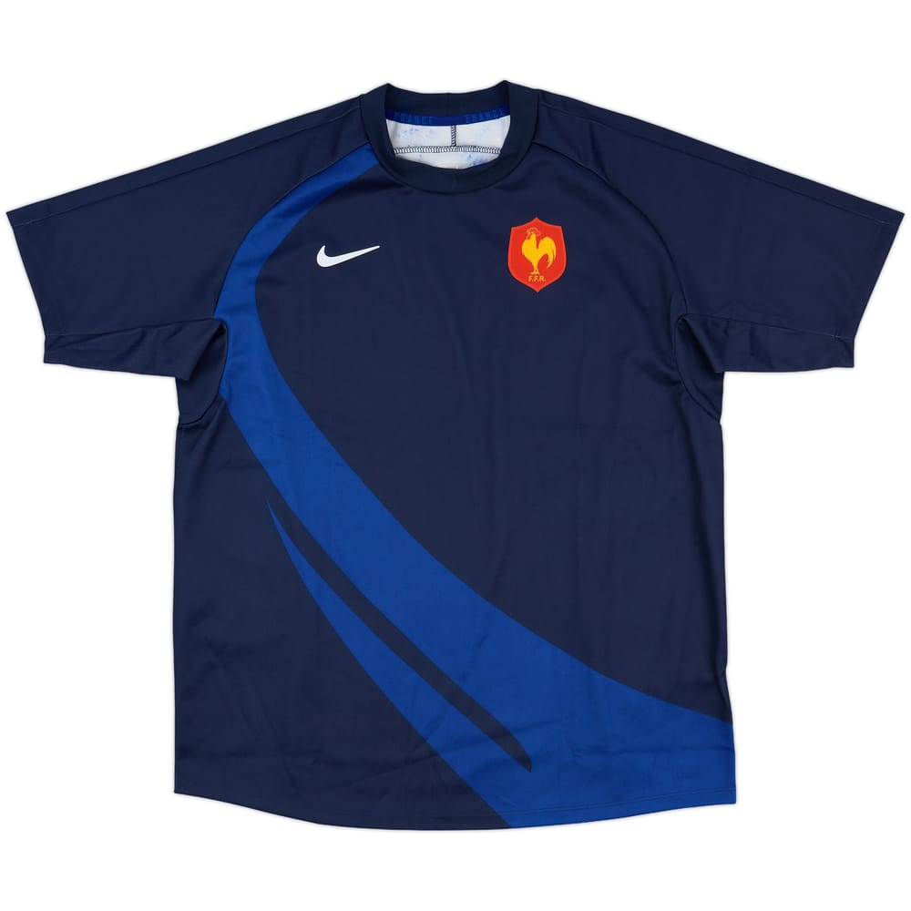 2007-08 France Rugby Home Shirt - 8/10 - (L)