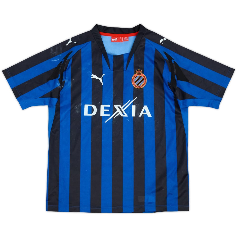2007-08 Club Brugge Home Shirt - 5/10 - (L.Boys)