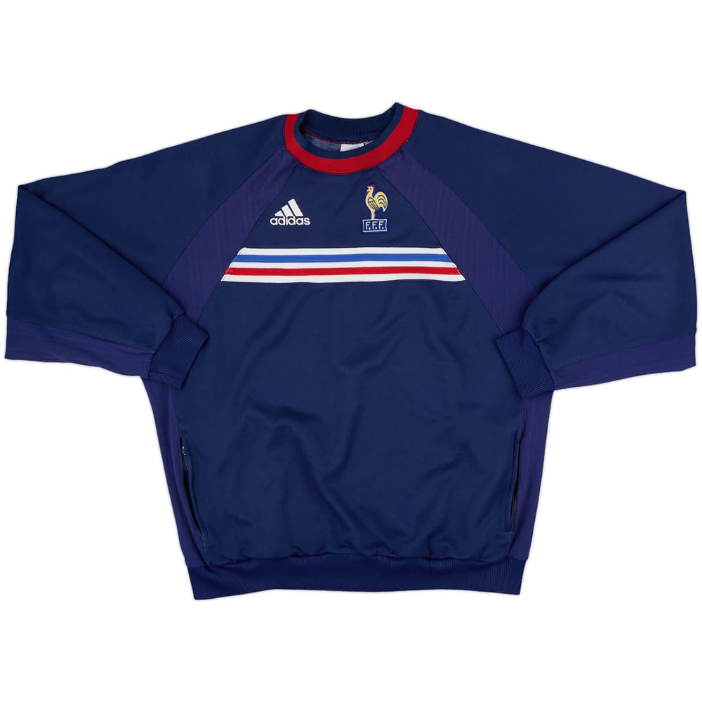 2000-02 France adidas Sweat Top - 5/10 - (XL)