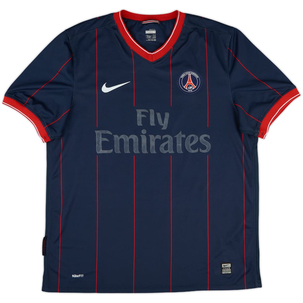 2009-10 Paris Saint-Germain Home Shirt - 4/10 - (L)