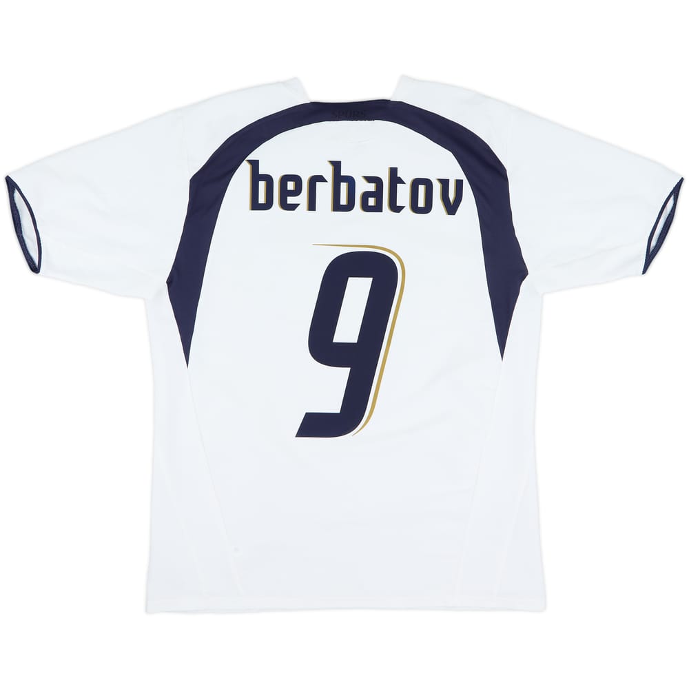 2006-07 Tottenham Home Shirt Berbatov #9 - 9/10 - (M)