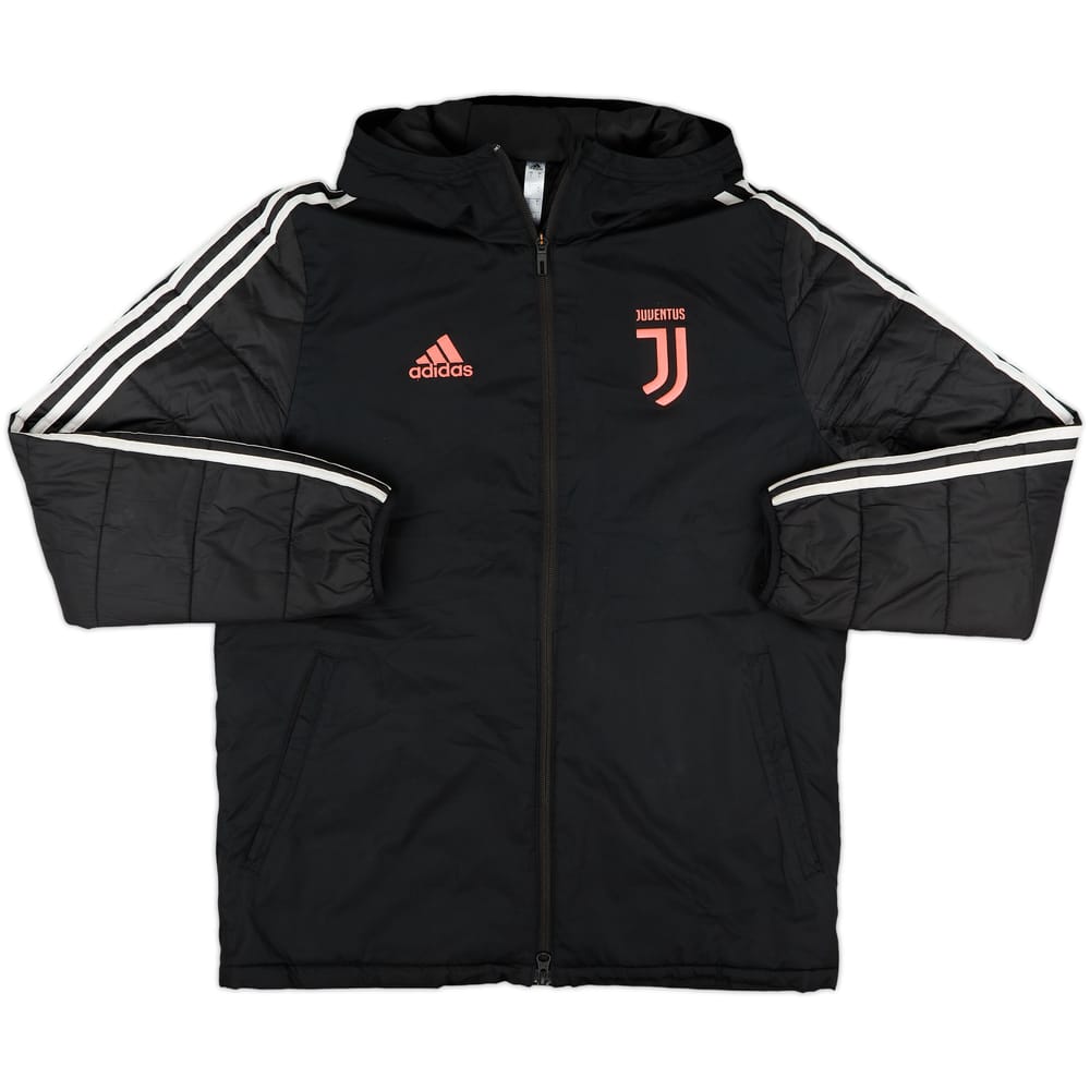 2019-20 Juventus adidas Padded Bench Coat - 10/10 - (S)