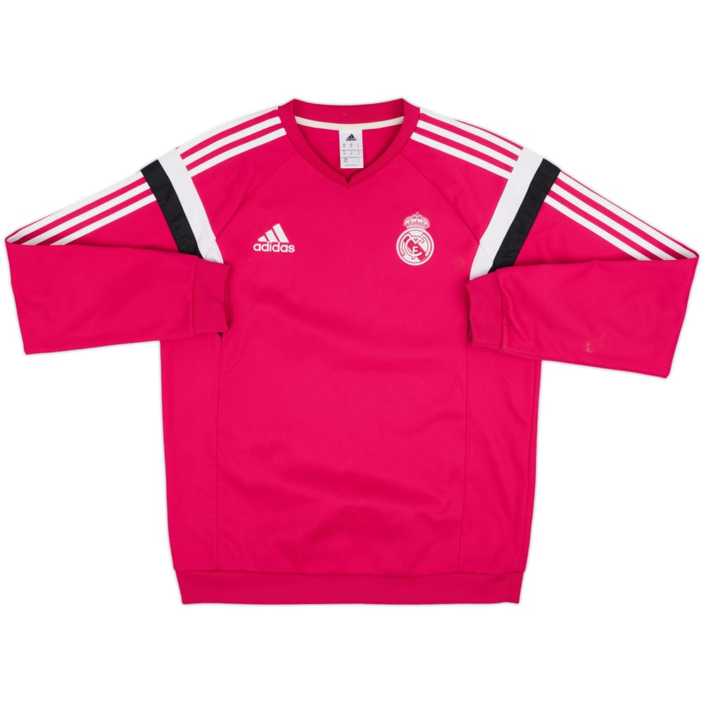 2014-15 Real Madrid adidas Sweat Top - 5/10 - (M)