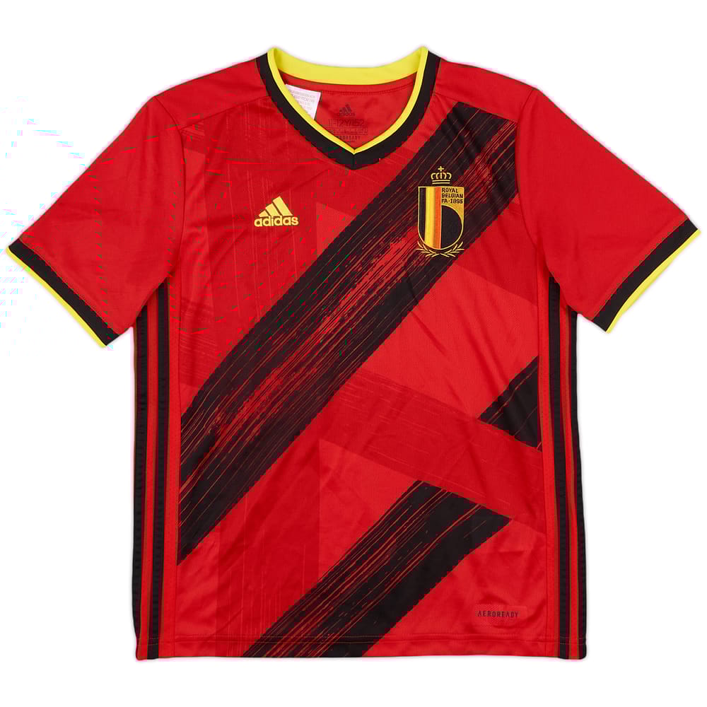 2020-21 Belgium Home Shirt - 9/10 - (M.Boys)