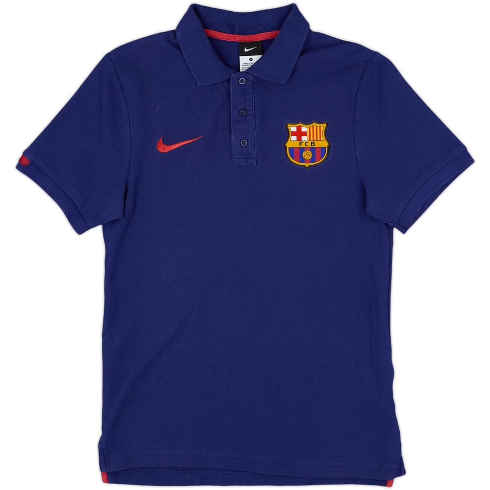 2015-16 Barcelona Nike Polo Shirt - 8/10 - (S)
