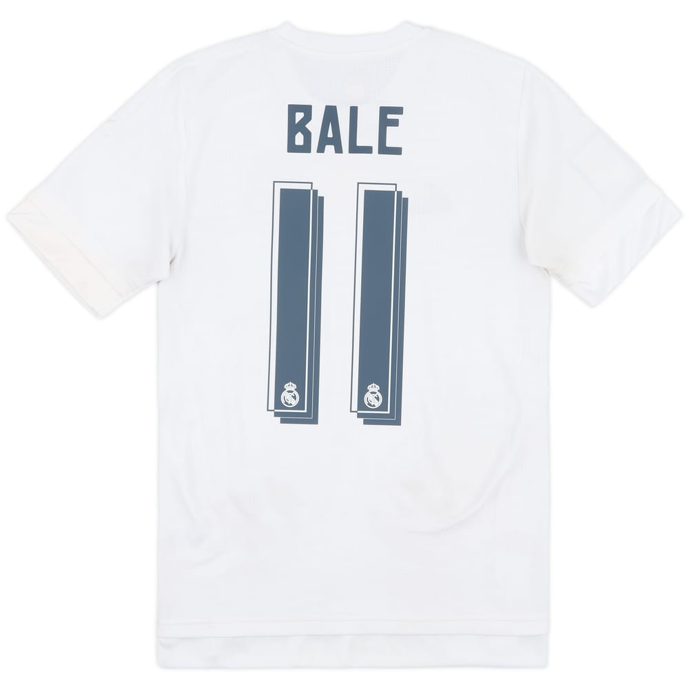 2015-16 Real Madrid Home Shirt Bale #11 - 6/10 - (XS)