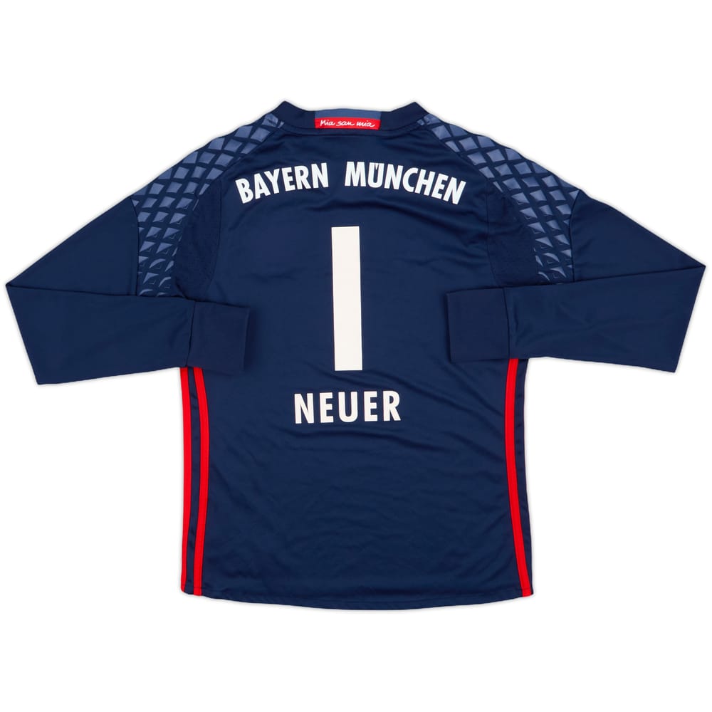 2016-17 Bayern Munich GK Shirt Neuer #1 - 7/10 - (M.Boys)