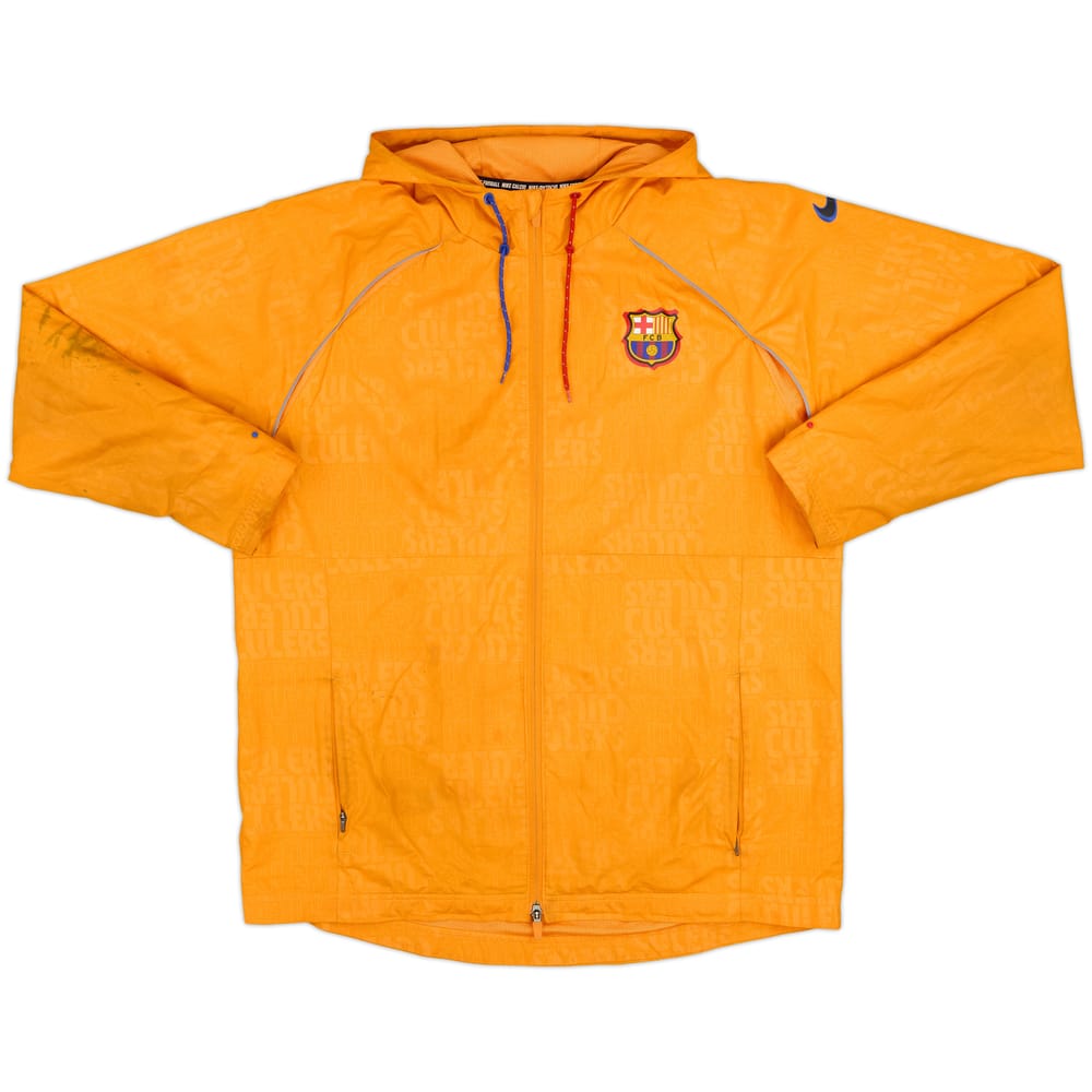 2022-23 Barcelona Nike Hooded Track Jacket - 5/10 - (XL)