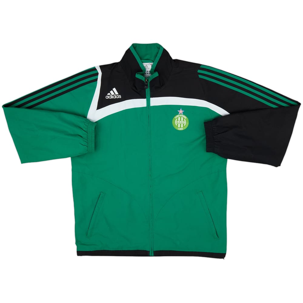 2007-08 Saint-Etienne adidas Track Jacket - 7/10 - (M)