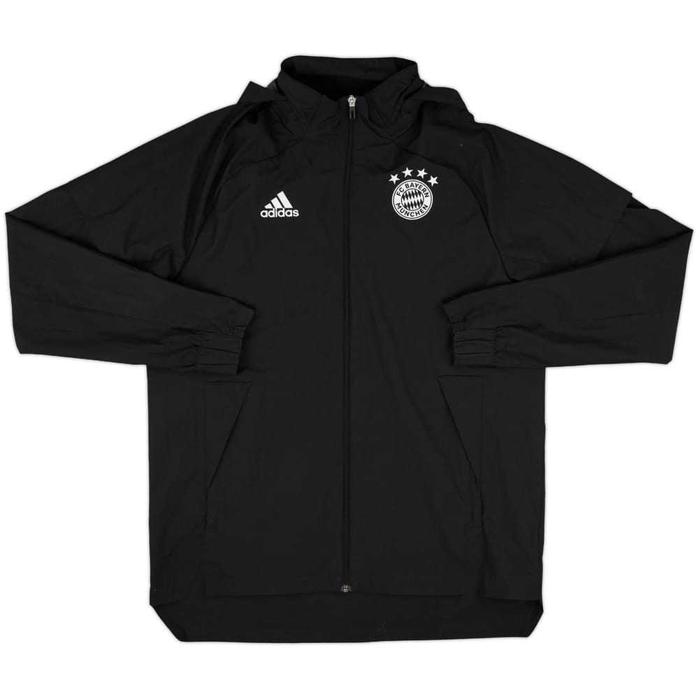 2020-21 Bayern Munich adidas Hooded Rain Jacket - 7/10 - (M)