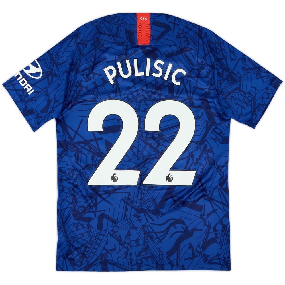 2019-20 Chelsea Home Shirt Pulisic #22 - 8/10 - (S)