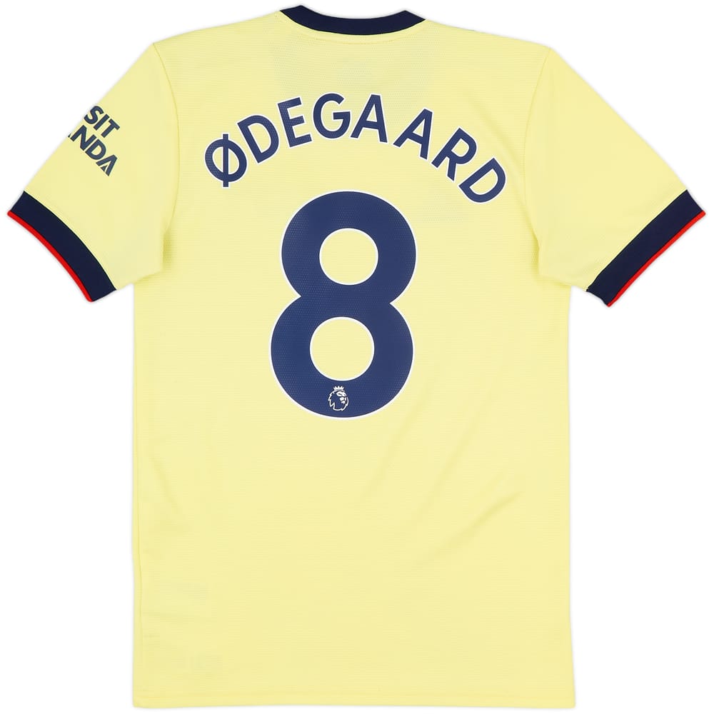 2021-22 Arsenal Away Shirt Odegaard #8 - 8/10 - (XS)