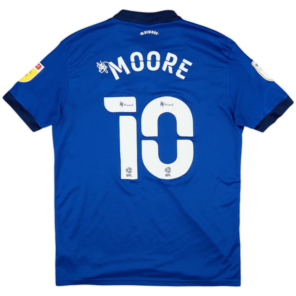 2021-22 Cardiff Home Shirt Moore #10 - 9/10 - (L)