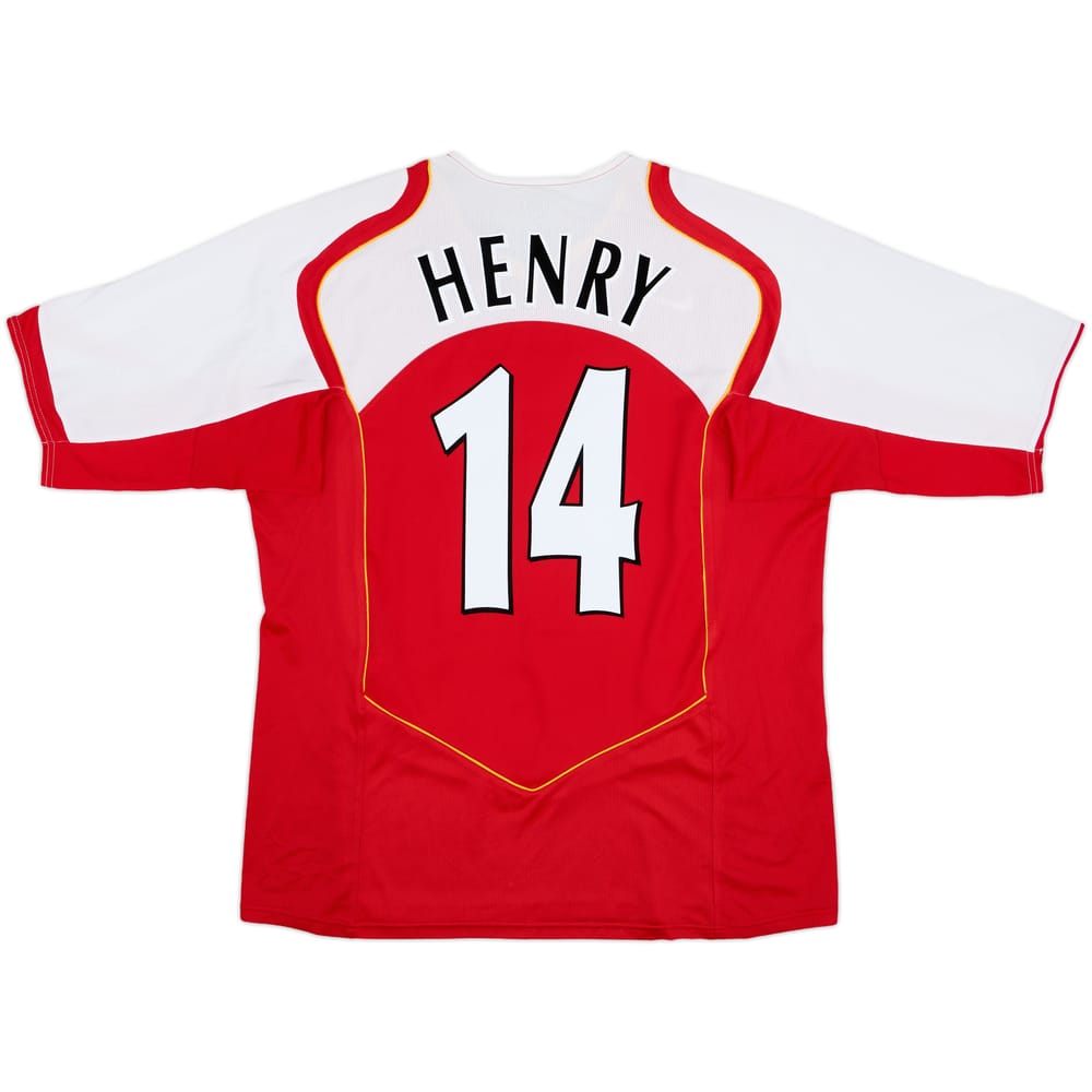 2004-05 Arsenal Home Shirt Henry #14 - 10/10 - (XL)