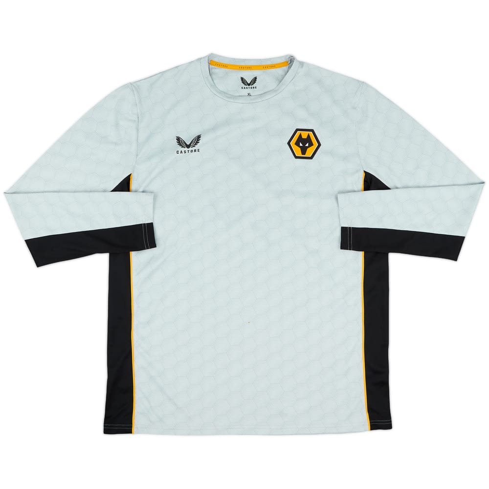 2022-23 Wolves Castore L/S Training Shirt - 10/10 - (XL)