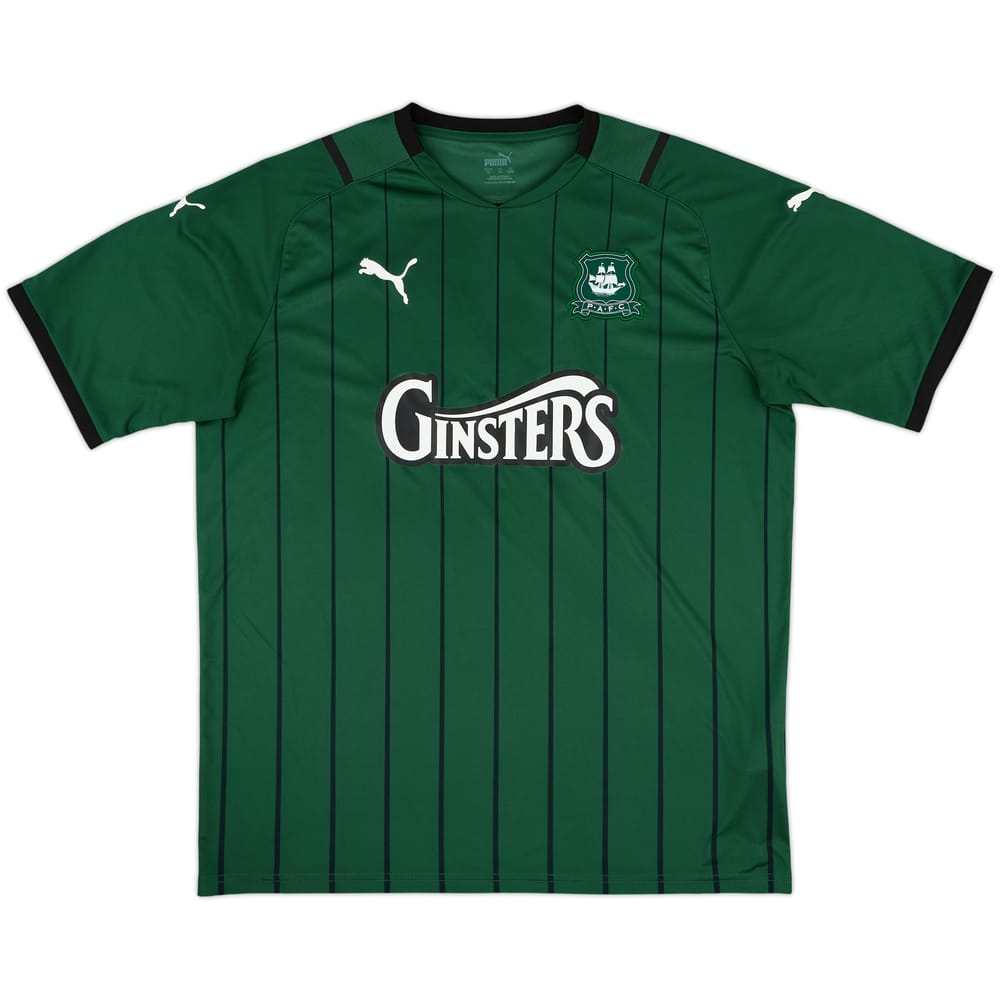 2021-22 Plymouth Argyle Home Shirt - 10/10 - (XL)