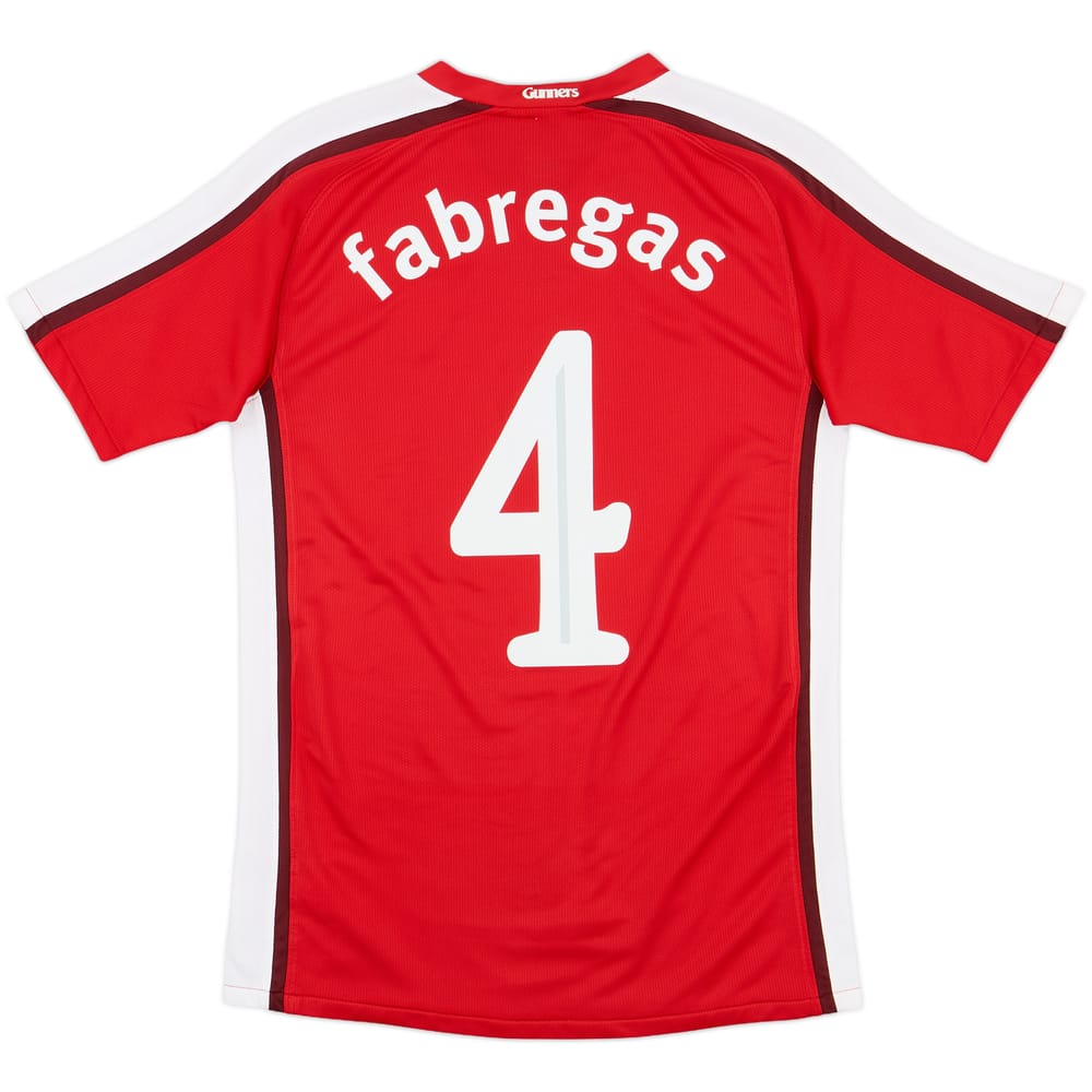 2008-10 Arsenal Home Shirt Fabregas #4 - 8/10 - (XL.Boys)