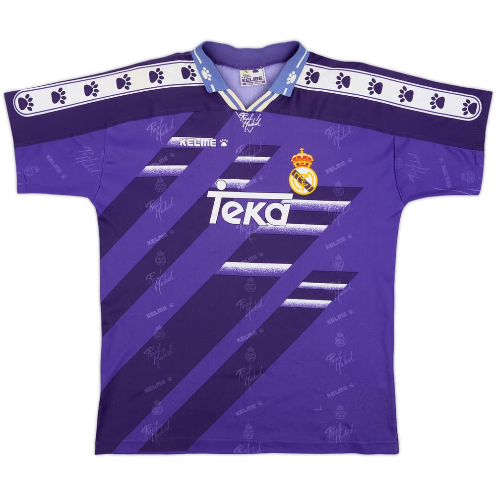 1994-96 Real Madrid Away Shirt - 7/10 - (L.Boys)
