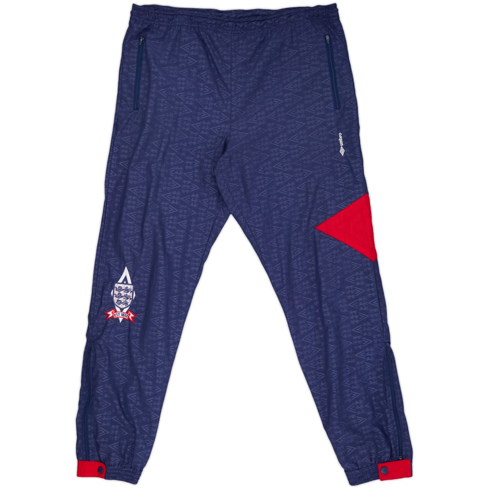 1990-92 England Umbro Track Bottoms - 10/10 - (L)