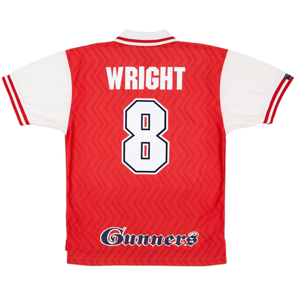 1996-98 Arsenal Home Shirt Wright #8 - 8/10 - (L)