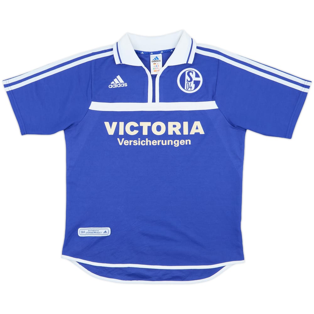 2001-02 Schalke Home Shirt - 7/10 - (XL.Boys)