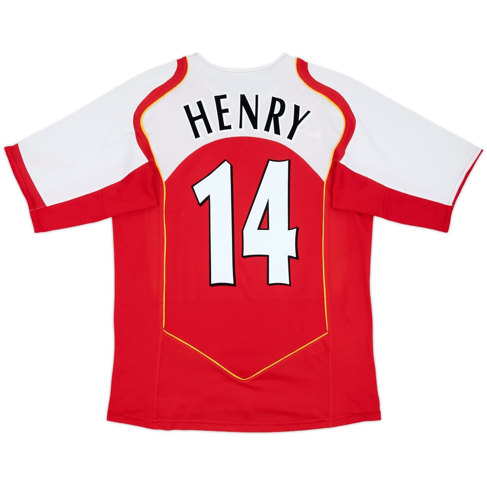 2004-05 Arsenal Home Shirt Henry #14 - 8/10 - (M)