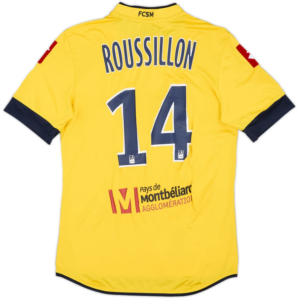 2013-14 Sochaux Home Shirt Roussillon #14 - 8/10 - (M)