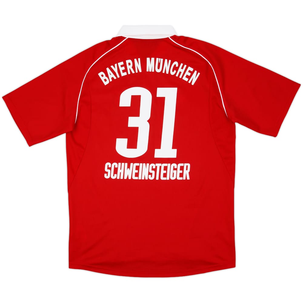 2005-06 Bayern Munich Home Shirt Schweinsteiger #31 - 10/10 - (M)