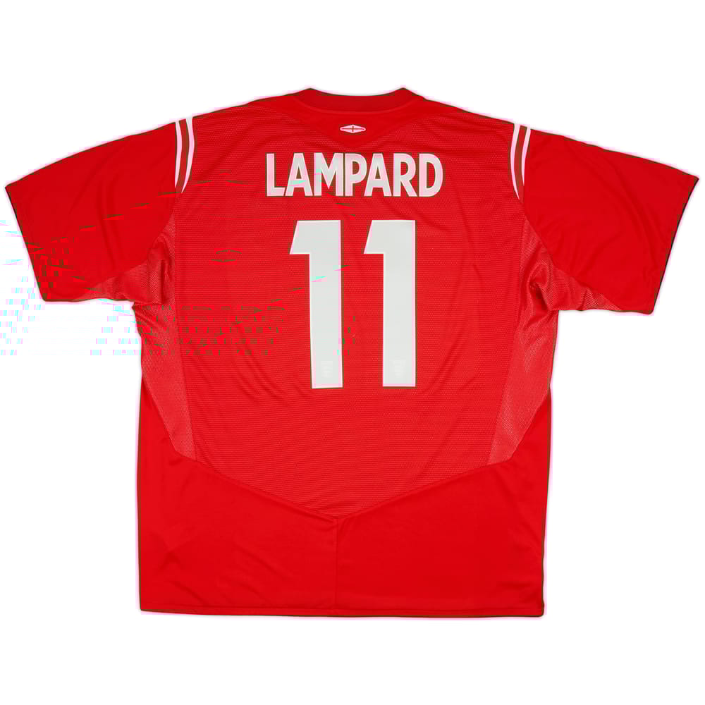 2004-06 England Away Shirt Lampard #11 - 8/10 - (3XL)
